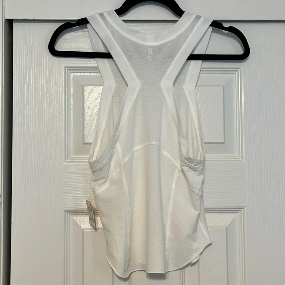 NWT Free People Movement Women's Silver Lining Tempo Tank - Picture 4 of 9